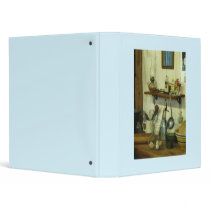 Kitchen With Wire Basket of Eggs Binder