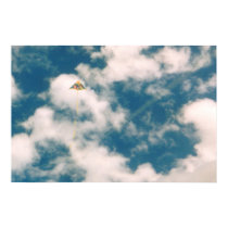 Kite and Clouds posters by mhartford Kite and Clouds posters