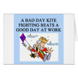 KITE fight fighter joke Cards
