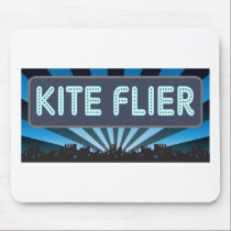 Kite Flier Marquee mousepads