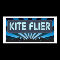 Kite Flier Marquee posters
