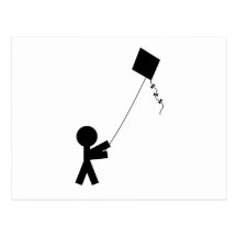 Kite Flying Postcards