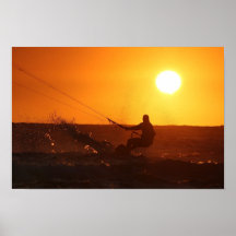 Kite Surfer 4 Print