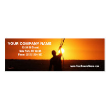 Kite Surfer Business Card Template