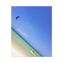 Kite Surfer Gallery Wrap Canvas