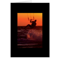 Kite Surfer on St. Pete Beach Postcard