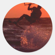 Kite Surfer Stickers