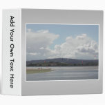 Kite Surfers. Scenic view. On Gray. Vinyl Binders