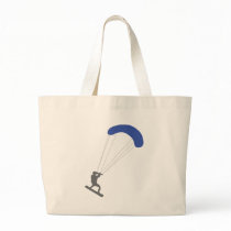 Kiteboarder Tote Bags