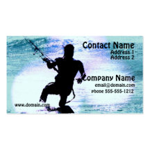 Kiteboarding Business Card