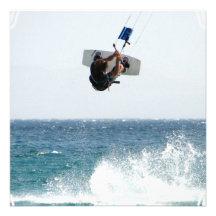 Kiteboarding Jump Invitation
