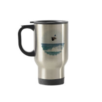 Kiteboarding Jump Stainless Travel Mug