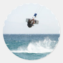 Kiteboarding Jump Stickers