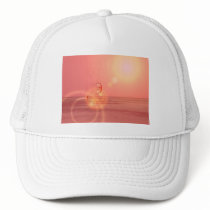 Kiteboarding Sunset Baseball Hat