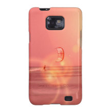 Kiteboarding Sunset Samsung Galaxy Case