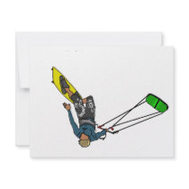 kitesurfer custom announcement