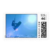 Kitesurfing Air Postage Stamp