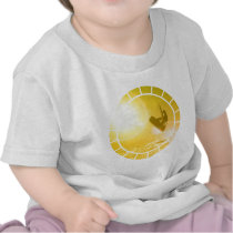 Kitesurfing Silhouette Baby T-Shirt