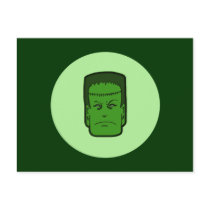 Kitschy Frankenstein postcards