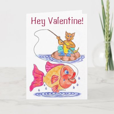 Valentines Cards For Him. Kitschy Valentines Day Card by