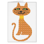 Kitt Cat blank card