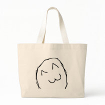 Kitteh Smile Canvas Bag