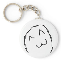 Kitteh Smile Keychain