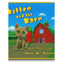 Kitten and the Barn Custom Letterhead