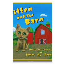 Kitten and the Barn Stationery