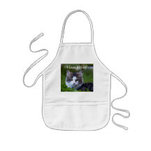 Kitten apron