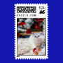 Kitten Christmas Stamp
