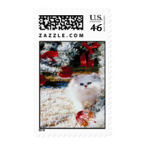 Kitten Christmas Stamp by lapatrick1161 Kitten Christmas Stamp