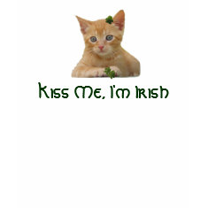 Kitten Dax Irish T-Shirt shirt
