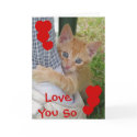 Kitten Dax Love Card by naturegirl7 Kitten Dax Love Card