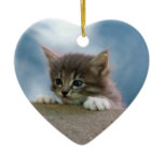 Kitten for Christmas Christmas Ornament