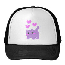 Kitten Hearts Hat