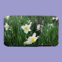 Kitten in Daffodils iPhone 3 case casemate cases