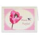 Kitten in the Tulip cards by tbegor Kitten in the Tulip cards