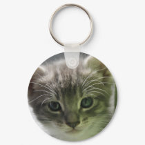 Kitten Keychain by darkimagestudios Kitten Keychain