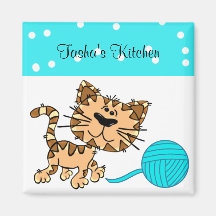 Kitten Kitchen Magnet