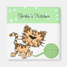 Kitten Kitchen Magnet
