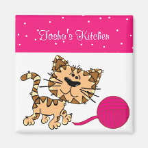Kitten Kitchen Magnet