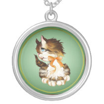 Kitten Necklace necklaces