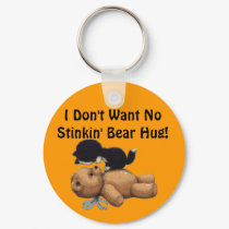 Kitten & Teddy Bear Gifts keychains by CARTOONCONNECTION Kitten & Teddy Bear Gifts keychains