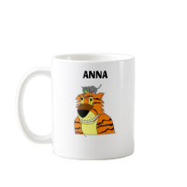Kitten & Tiger, ANNA mugs by PS_DESIGNS Kitten & Tiger, ANNA mugs