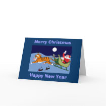 Kitten & Tiger Rescue Christmas cards