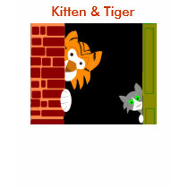 Kitten & Tiger t-shirts