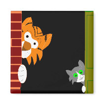 Kitten & Tiger Tales magnets