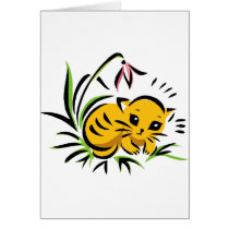 Kitten Tshirts and Gifts 143 Card