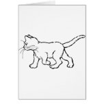 Kitten Tshirts and Gifts 163 Greeting Card